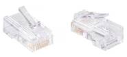 Вилка RJ-45  (коннектор) 8p8c,  кат. 5  (упаковка 100 шт)   (PR8850)