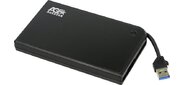AgeStar 3UB2A14 USB 3.0 Внешний корпус 2.5" SATA  (BLACK) USB3.0,  алюминий,  черный,  безвинтовая конструкция