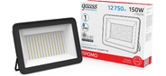 Прожектор светодиодный Elementary 150Вт 6500К IP65 12750лм ПРОМО G2 черн. GAUSS 613100150P