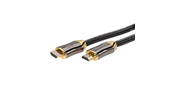 Кабель HDMI 19M / M, ver. 2.1, 8K@60 Hz 3m метал разъемы, нейлоновая оплетка Telecom <TCG300-3M>