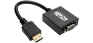 Адаптер аудио-видео Tripplite P131-06N HDMI  (m) / VGA  (f) 0.15м. феррит.кольца черный