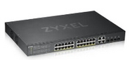 ZYXEL GS1920-24HPv2 Hybrid Smart switch PoE+ Zyxel Nebula Flex,  24xGE PoE+,  4xCombo  (SFP / RJ-45),  budget PoE 375W,  Standalone  /  cloud management