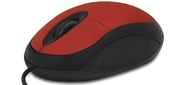 CBR CM 102 Red USB {Мышь,  оптика,  1200dpi,  офисн.,  провод 1, 3м}