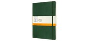 Блокнот Moleskine CLASSIC SOFT QP621K15 XLarge 190х250мм 192стр. линейка мягкая обложка зеленый
