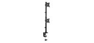 Arm Media LCD-T43 Кронштейн для мониторов черный 15"-32" макс.20кг настольный поворот и наклон верт.перемещ.