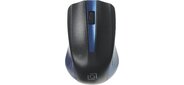 Мышь Oklick 485MW черный / синий оптическая (1200dpi) беспроводная USB (2but)