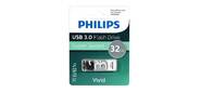 Флеш накопитель 32GB PHILIPS VIVID3.0 32GB,  USB 3.0