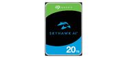 Жесткий диск / HDD Seagate SATA3 20Tb SkyHawk Al 7200 256Mb 1 year warranty (replacement ST20000VE002)