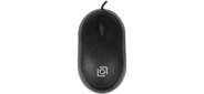 Мышь Oklick 105S черный оптическая (800dpi) USB для ноутбука (2but)