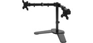 Кронштейн для мониторов ЖК Buro M042 черный 17"-27" макс.8кг настольный поворот и наклон