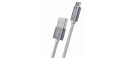 HOCO HC-32205 X2 /  USB кабель Micro /  1m /  2.4A /  Нейлон /  Tarnish
