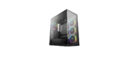 корпус Deepcool CG580 4F V2 без БП,  боковое окно  (панорама),  4x120mm ARGB PWM вентилятора,  черный,  ATX  (R-CG580-BKADA4-G-2)