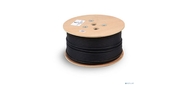 Cabeus UTP-4P-Cat.5e-SOLID-ST-OUT Кабель витая пара UTP  (U / UTP),  категория 5e,  4 пары 0, 5мм  (24 AWG),  одножильный,  для внешней прокладки,  с металлическим тросом  (+60 C - -40)  (305 м)
