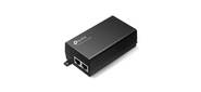 TP-Link TL-PoE160S Инжектор PoE+,  1 гигабитный порт PoE,  1 гигабитный порт без PoE