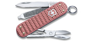 Нож перочинный Victorinox Classic Precious Alox (0.6221.405G) 58мм 5функц. розовый подар.коробка