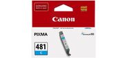 Картридж струйный Canon CLI-481 C 2098C001 голубой для Canon Pixma TS5140 / 6140 / 8140 / 8540