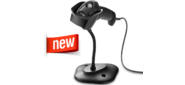 Ручной сканер ШК Zebra DS2208-SR BLACK (WITH STAND) USB KIT: DS2208-SR00007ZZWW SCANNER, CBA-U21-S07ZBR SHIELDED USB CABLE, 20-71043-04R STAND