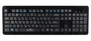 Клавиатура Oklick 870S черный USB беспроводная slim Multimedia