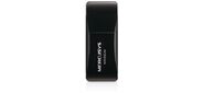 Mercusys MW300UM Беспроводной сетевой мини USB-адаптер,  скорость до 300 Мбит / с