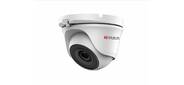 HiWatch DS-T203 (B) (2.8mm) Уличная купольная аналоговая камера,  1920х1080,  2 Мп,  CMOS,  25 кадр / с,  до 20 м,  IP66