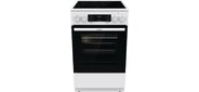 Плита Электрическая Gorenje GEC5C42WG белый стеклокерамика  (без крышки)