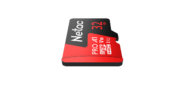Флеш-накопитель NeTac Карта памяти Netac MicroSD card P500 Extreme Pro 32GB,  retail version w / SD adapter