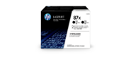 Тонер-картридж HP 87X Black 2-pack LJ Toner Cartridge  (набор из 2 шт)