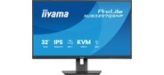 Монитор Iiyama 32" ProLite XUB3297QSNP-B1 черный IPS LED 1ms 16:9 HDMI M / M матовая HAS Piv 1000:1 350cd 178гр / 178гр 2560x1440 100Hz DP Quad 2K  (1440p) USB 9.5кг