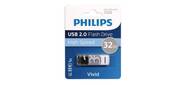Флеш накопитель 32GB PHILIPS VIVID2.0 32GB, USB 2.0