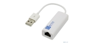 5bites Кабель-адаптер 5bites UA2-45-02WH USB2.0 -> RJ45 10 / 100 Мбит / с,  10см