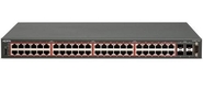 Avaya Ethernet Routing Switch 4548GT-PWR with 48 10 / 100 / 1000 802.3af PoE ports and 4 shared SFP ports