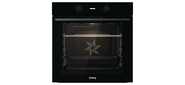Встраиваемые электрические духовки Korting / 60 см, встраиваемый духовой шкаф, 77 л, очистка паром, 10 режимов, черный цвет