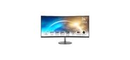 Монитор MSI PRO MP341CQ 34" Black (VA, 3440x1440, HDMI+HDMI+DP, 1 ms, 178° / 178°, 300 cd / m, 3000:1 (100M:1), 100Hz, MM, Curved)