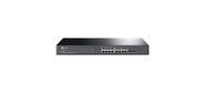 TP-Link SG2218,  JetStream Smart коммутатор на 16 гиг. портов и 2 гигабитных uplink-порта,  16 портов RJ-45 10 / 100 / 1000 Мбит / с,  2 гигабитных SFP-слота,  функции L2 / L2+,  возможность монтажа в стойку