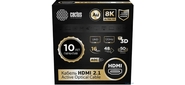 Кабель аудио-видео Cactus CS-HDMI-AOC-2.1-50 HDMI  (m) / HDMI  (m) 50м. позолоч.конт. черный