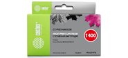 Картридж струйный Cactus CS-PGI1400XLM пурпурный для HP Canon MB2050 / MB2350 / MB2040 / MB2340  (11.5мл)