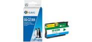 Картридж струйный G&G GG-CZ130A голубой (26мл) для HP DJ T120 / T520