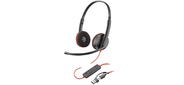 Наушники с микрофоном Poly Blackwire 3220 черный  (8X228A6)
