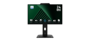 MSI PRO MP242PMG 23.8" 16:9 FHD (1920x1080) IPS Flat, Webcam, 4ms (GTG), 1000:1, 100M:1, 300nit, 1xHDMI, 1xDP, 1xVGA, 1xUSB-A, 1xUSB-B, Speaker, Tilt, Swivel, Height, Pivot, VESA, 120Hz, Black, 1y war-ty