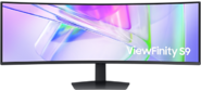Samsung 49" ViewFinity S9 S49C950UAI Curved  (VA 32:9 5120x1440x120Hz 5ms 350cd 3000:1 178 / 178 1, 07 млрд DP;HDMIx2; USB-C  (90 Вт) USB3.0x3 Spk 2x5W HAS Tilt Swiv VESA Black