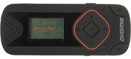 Плеер Flash Digma R3 8Gb черный / 0.8" / FM / microSD / clip