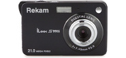 Фотоаппарат Rekam iLook S990i черный 21Mpix 3" 720p SDHC / MMC CMOS IS el / Li-Ion
