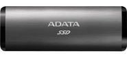 Твердотельный диск 256GB A-DATA SE760,  External,  USB 3.2 Type-C,  [R / W -1000 / - MB / s] 3D-NAND,  титановый серый