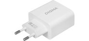 Сетевое зар. / устр. Digma DGWC-1U-2.1A-WG 2.1A универсальное белый