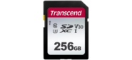 Флеш карта SD 256GB Transcend SDXC Class 10 UHS-I U3,  V30,  TLC,  Silver