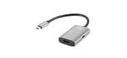 VCOM CU452A Адаптер USB 3.1 Type-Cm --> HDMI A (f) ,  4K@60Hz,  PD charging,  Alum Shell,  VCOM <CU452A>