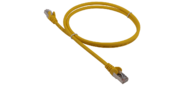 Патч-корд LANMASTER LSZH FTP кат.5e, 1.5 м, желтый