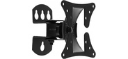Кронштейн для телевизора Ultramounts UM 857 черный 12"-27" макс.30кг настенный поворот и наклон