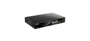 Коммутатор D-Link DGS-1010MP / A1A 9G 1SFP 8PoE 125W неуправляемый