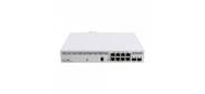 Mikrotik CSS610-8P-2S+IN PoE-коммутатор, 8х 1G RJ45, 2х SFP+, раздача PoE 140 Вт, SwitchOS Lite